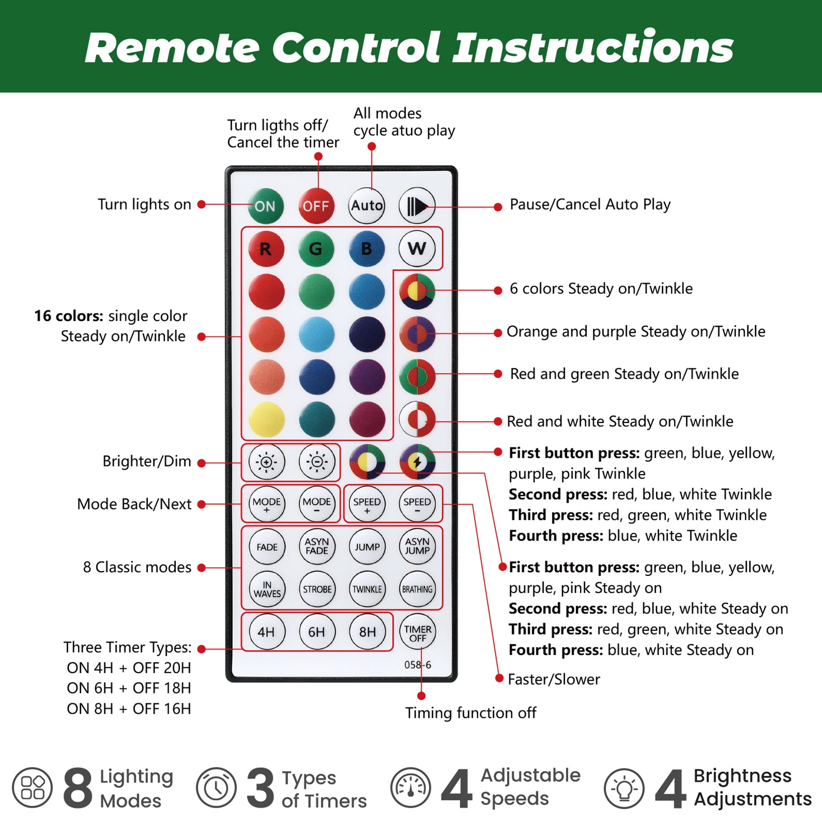 Pre-lit RGB Lights Realistic Artificial Upgraded Christmas Tree with Remote - Image 6
