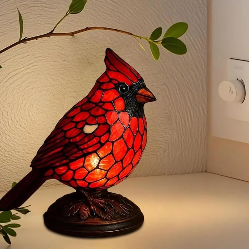 Christmas Decoration Bird Statue Lamp - Image 4