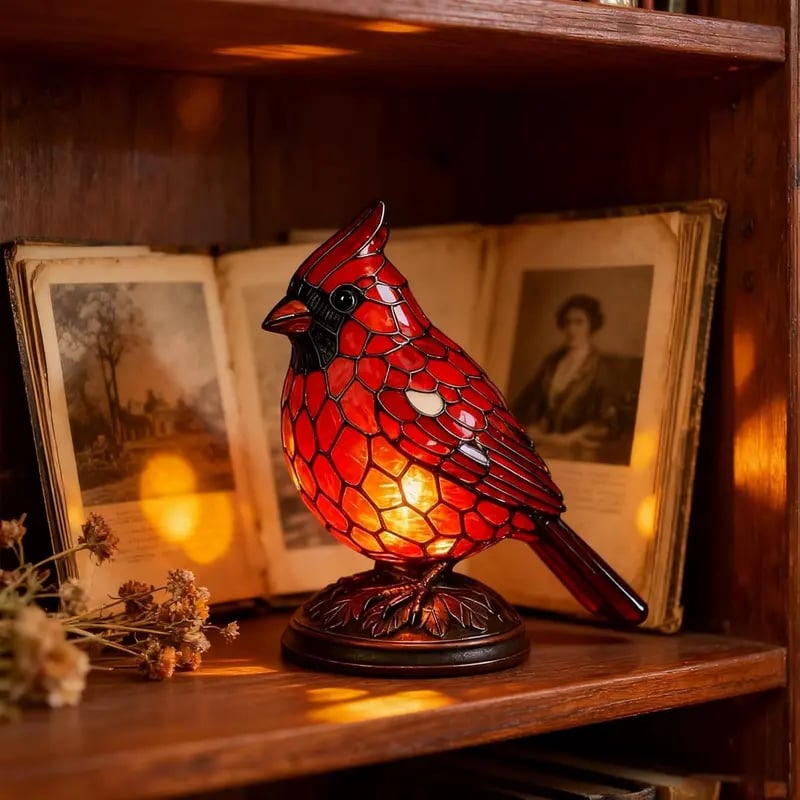 Christmas Decoration Bird Statue Lamp - Image 7