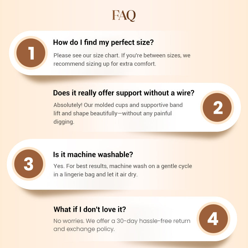 Womens Comfortable Wireless Bras - Image 9