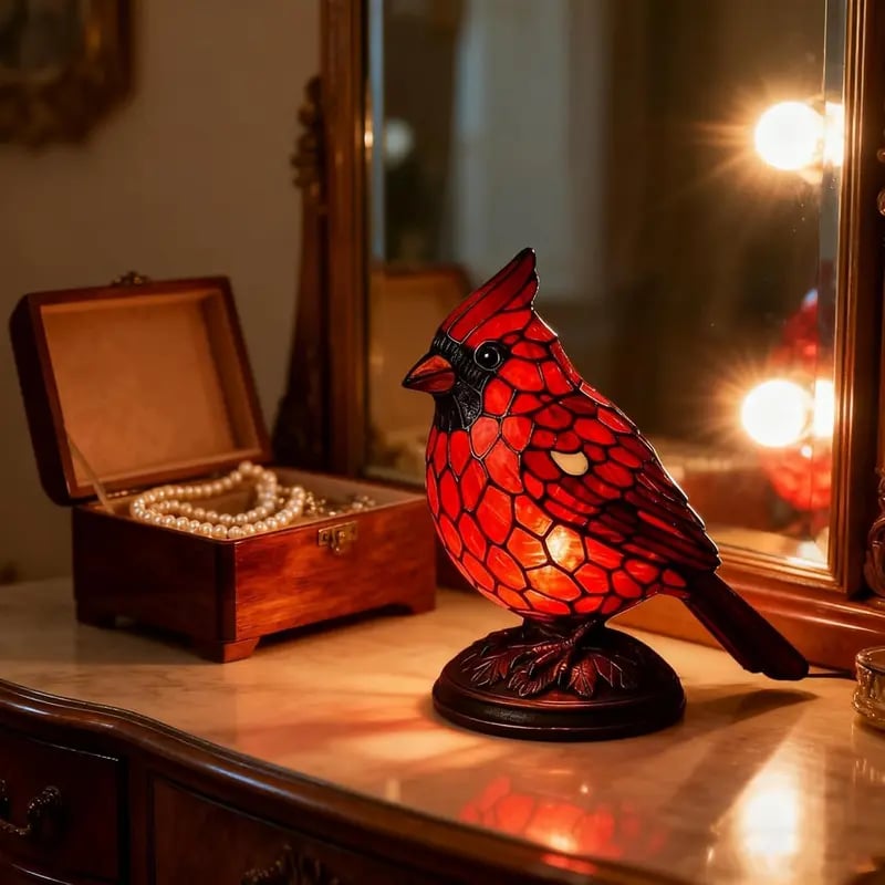 Christmas Decoration Bird Statue Lamp - Image 5